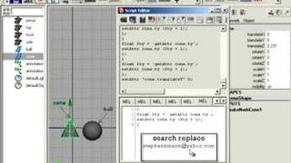 Search and Replace in the Script Editor