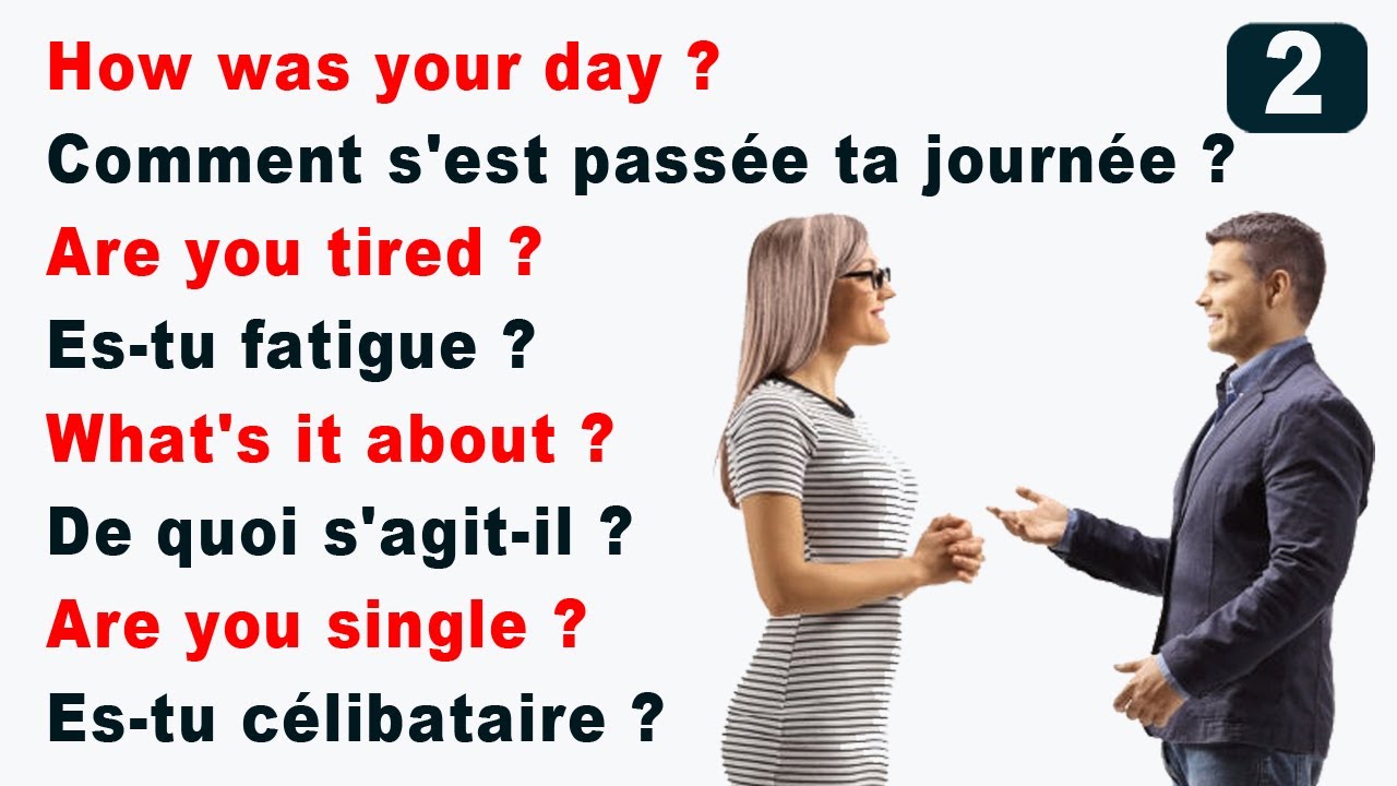 60 Questions Et Reponses Très Utiles En Anglais || Conversation ...