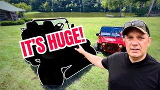 THE ALL NEW MINI JEEP IS HERE! BUT IS IT TOO BIG?