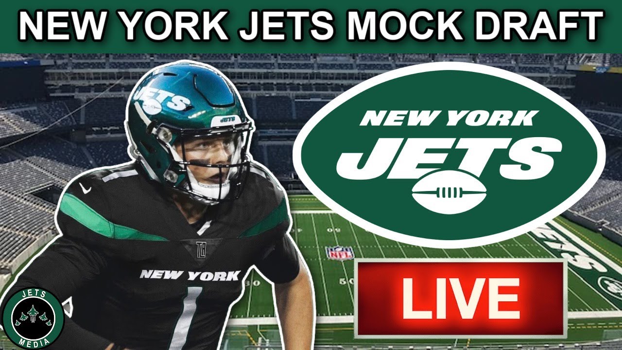 New York Jets LIVE NFL Mock Draft | 1 More Day!!!! - YouTube