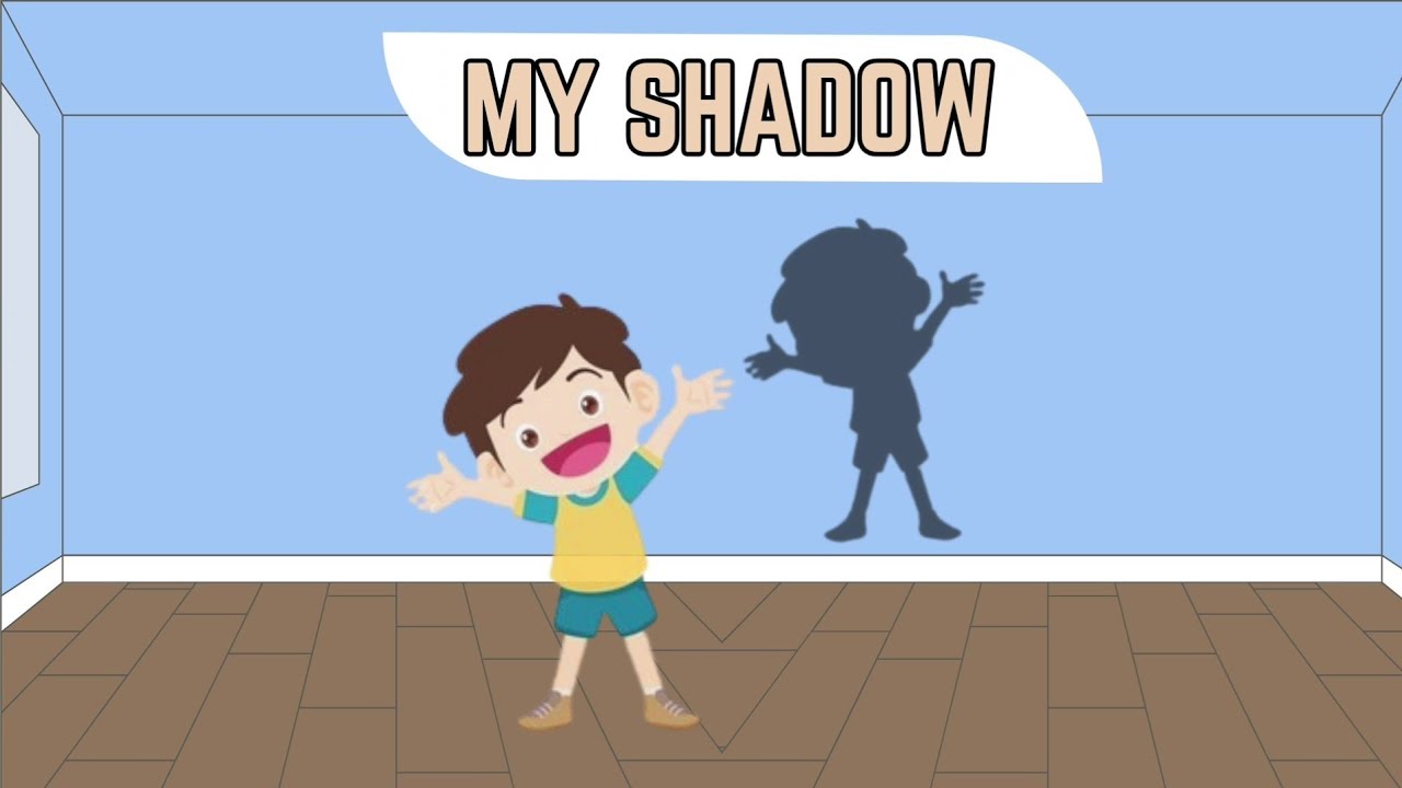 My Shadow My Shadow Poem By Robert Louis Stevenson English Animated