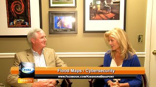 843TV | Jay Taylor: Flood Maps / Cybersecurity | Kinghorn Insurance of Beaufort | Dec 2022 | WHHITV