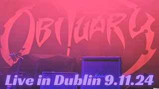 Obituary - Live in Dublin, 9th Nov 24