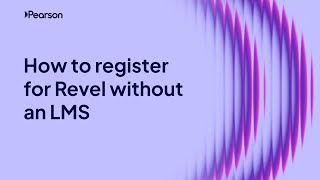How to register for Revel without using an LMS