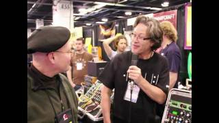 Musicianews NAMM 2011 Robert Rich Demos The Cloud Oscillator and Morphing Terrarium