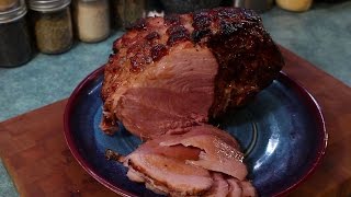 Brown Sugar Mustard Glazed Ham Recipe (Picnic Ham)