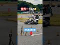 チャンピオンの驚愕テクニック🫨 nsr250r モトジムカーナ jage杯r3h1チャンプ冨永 ジムカーナ motogymkhana バイク shorts