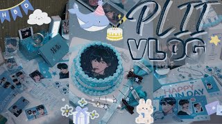 [플리로그] 예준이 생카💙| 예준이랑🐬인생네컷 같이 찍어요! | 말레이시아 플리🩵| 페낭 생일 카페 | 플레이브 | 남예준 씨 생일축하해요✨