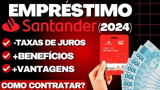 Como fazer EMPRÉSTIMO no SANTANDER em 2024