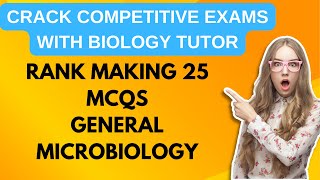 GENERAL MICROBIOLOGY MCQS #microbiology #microbiologymcqs #fssai #fsomcqs #juniorscientificofficer