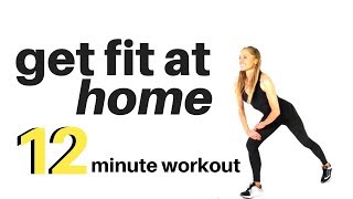 GET FIT AT HOME  🏡 - easy to follow exercise video suitable for everyone and beginners to fitness