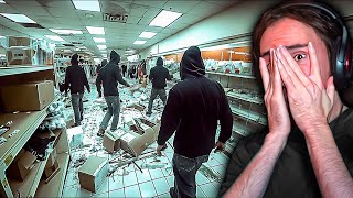 NYC’s Grocery Stores Close Over Theft | Asmongold Reacts