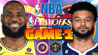 Los Angeles Lakers vs Denver Nuggets Game 1 WCF Playoffs Live PLay by Play Scoreboard / Interga