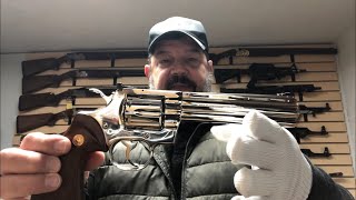 1981 COLT PYTHON: NICKEL Masterpiece!