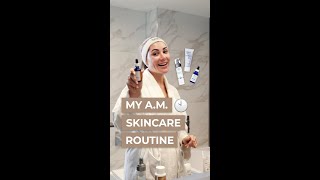 My A.M. skincare routine! 🧖🏼‍♀️