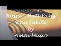 Hati Yang Kau Sakiti (Female key) - Rossa (Akustik Karaoke)  | Amai Music