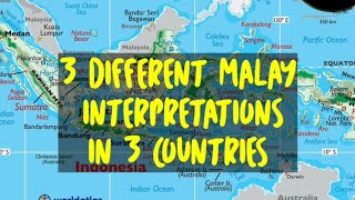 KENAPA INTEPRETASI MAKNA MELAYU BERBEZA MALAYSIA,SINGAPURA \u0026 INDONESIA ? (english subs)