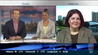 ABC News 24 - Dr Giselle Bastin on the arrival of the new Royal baby