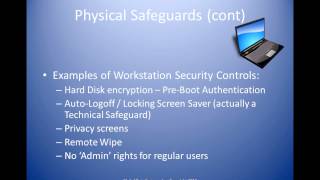 InfoSec Management for Practices  Physical & Technical Safeguards for HIPAA Security Rule Compliance