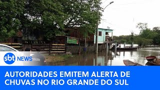 🔴SBT News na TV: RS tem alerta para novas chuvas e “repique” do Guaíba