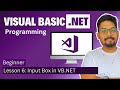 How to use InputBox in VB .Net | Visual Basic Tutorial -  Input Box
