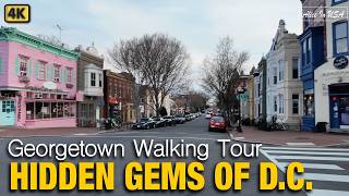 🇺🇸 Where DC's Elite Actually Live: A Georgetown Walking Tour | Hidden Gems Georgetown
