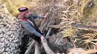 ناعور گريك  بعمر ٥٠ عام وأكثر الوحيد الباقي في قضاء حديثة ما لم تشاهد سابقا مع  الاستاذ عبدالله