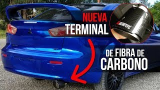 TERMINAL DE ESCAPE AKRAPOVIC AL LANCER GT!