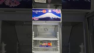 FUJIDENZO SHOWCASE CHILLER SU140A #shorts  #amazingtechnology #refrigerator #viral