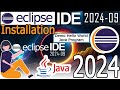 How to install Eclipse IDE 2024-09 on Windows 10/11 with Java JDK 22 [ 2024 Update ] Demo Java Code
