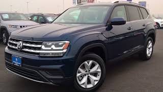 2018 Volkswagen Atlas S Tourmaline Blue