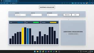 ReactJs Project | A Sorting Visualizer | Update 4