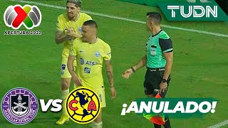 ¡ANULADO! ¡Era una belleza de gol! | Mazatlán 1-1 América | Liga Mx Apertura 22 -J11 | TUDN