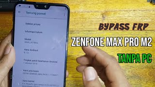 cara bypass frp google account asus max pro m2 tanpa PC