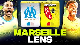 🔴 MARSEILLE - LENS | Les Sang et Or au Vel' ! 🔥Choc européen ! ( om vs rcl ) | LIGUE 1 - LIVE/DIRECT