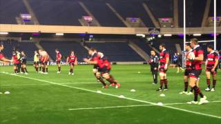 Rugby - Edinburgh Warmup