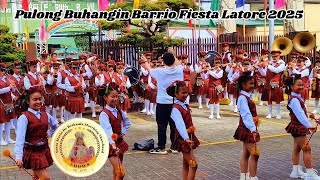 Santa Maria De Bethania Marching Show Band | Pulong Buhangin Barrio Fiesta 2025 | Latore