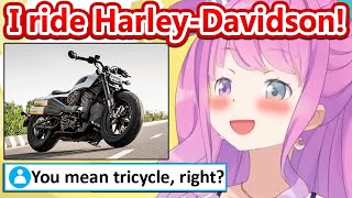 Viewers Can't Believe That Luna Rides A Harley-Davidson IRL