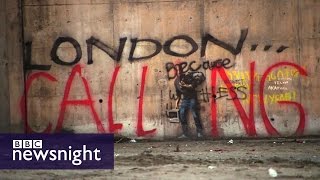 Life in the Calais 'Jungle' - BBC Newsnight