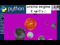 Python tutorial: the Ursina Game Engine - easy install and basic 3D scene + (3D solar system) part 1