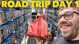 Road Trip Movie Hunting: Day 1…lots of 4K, Blu-ray, and Books! #physicalmedia #bluray