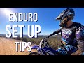 Top 5 Simple Enduro Set Up Tips | Is Your Enduro Bike Set Up Properly?