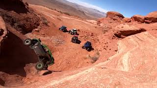 Utv Rollover Attempting to Drive Up a Sand Hollow