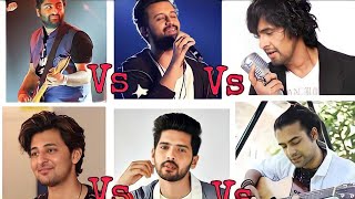Arijit Singh vs Atif Aslam | Arman Malik vs darshan Ravel | Sonu Nigam vs jubin Nautiyal | singers||