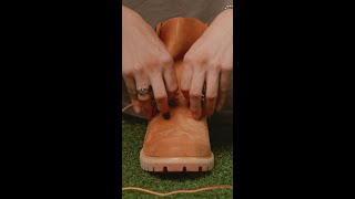 Premium 6-inch Boot Lacing ASMR | Timberland