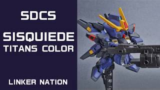 【モノアイガンダム】SDCS シスクード ティターンズ仕様 レビュー / SISQUEDE TITANS COLLAR Review