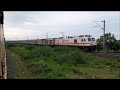 12071 HINGOLI DECCAN CSMT JAN SHATABDI EXP | CROSSING WITH NANDED RAJYA RANI EXP | The Train Clicks