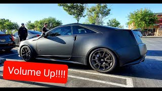 CRAZY Loud Cadillac CTS-V Coupe!! | #shorts