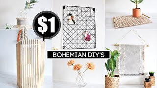 6 Simply AMAZING DIY Boho Room Decor Ideas (High-End on a Budget!)