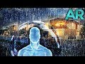 (3D Audio) Quiet Roadside Rainstorm - Ambient Reality